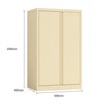 Beige Balcony Storage Cabinet Sunscreen Sundry Cabinet Storage Cabinet Large Capacity Balcony Cabinet Waterproof Outdoor Cabinet Courtyard Outdoor Tool Cabinet