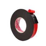 6 Pack Black Foam PE Double Sided 20MM * 5MM * 2MM Tape Foam Tape Black Strong Adhesive Sponge Double Sided Tape