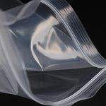 100 Pieces Disposable PE 8 Silk 18cm * 26cm Self Sealing Bag Thickened Transparent Zipper Bag Sample Storage Bag