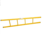 Safety Ladder Single Vertical Ladder 3m Yellow