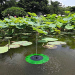 Solar Fountain Outdoor Circulation Domestic Landscape Rockery Garden DC Fountain Fish Pond Oxygenation Micro Floating Pump 1w Small Disc Water Pump