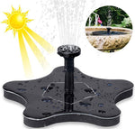 Solar Fountain Fish Pond Rockery Circulation Landscape Floating Water Oxygenation Pump Solar Water Pump 1.4w Round Floating Solar Fountain