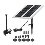 Solar Water Pump Rockery Water Pond Oxygenation Garden Water Circulation Pump 1.2w External Pull Fountain