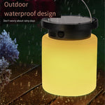 Solar Lamp Outdoor Courtyard Household Garden Open Balcony Restaurant Bar Table Decorative Lamp Indoor Lighting Small Night Lamp Movable Bedside Lamp