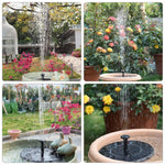 New Solar Fountain Power Storage Circular Solar Floating Fountain Power Storage Suspension Solar Water Pump