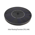 Solar Fountain Water Pump Outdoor Circulation Household Landscape Garden DC Fountain Rockery Fish Pond Oxygenation Micro Floating Pump Solar Water