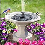 Solar Fountain With Battery Outdoor Courtyard Rockery Water Tank Fish Pond Oxygenation Micro Water Pump 2.4w Hexagonal Solar Floating Fountain