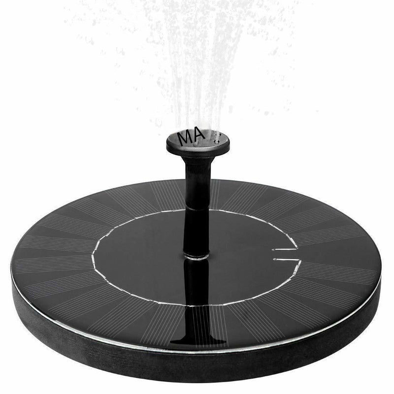 New Solar Fountain Power Storage Circular Solar Floating Fountain Power Storage Suspended Solar Water Solar Water Pump Fish Pond Fountain 2 W