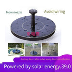 Solar Direct Current Garden Water Fountain Without Brush