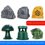 Garden Simulation Waterproof Horn Outdoor Park Stone Speaker Rockery Mushroom Broadcasting System Scenic Area Community Horn Lighthouse Playground