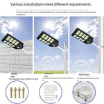 New Integrated Solar Lamp Increased Upgrade Outdoor Household New Rural Courtyard Street Lamp LED Induction Wall Lamp