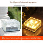 Solar Buried Lamp Courtyard Outdoor Lawn Lamp Garden Landscape Decorative Lamp LED Waterproof Villa Balcony Terrace Household Buried Lamp Five Sets