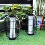 Chinese Solar Lamp Outdoor Courtyard Characteristic Chandelier Waterproof Household Villa Garden Decoration Lantern Hanging Lamp