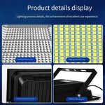 Solar Lamp Light Control 100W Street Lamp Outdoor Courtyard Lamp LED Projection Court Household One Driven Floodlight Induction Factory Workshop Lamp