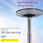 New Solar Garden Lamp 300w High Pole Large Round Street Lamp Outdoor Waterproof Bright Lamp Park Villa Scenic Spot Road Lighting Lamp