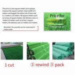 Simulation Lawn Kindergarten Outdoor Mat Plastic False Carpet Balcony Artificial Plastic False Turf Outdoor Green 2.5cm Dense Deep Three Colors