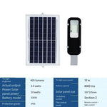 Solar Lamp Outdoor LED Household Energy-saving Bright Street Lamp Waterproof Wall Road High Pole Courtyard 100W Lamp Villa Cantilever Street Lamp