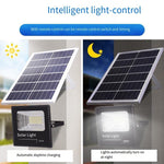 Solar Lamp Courtyard Lamp Household Outdoor LED Projection Lamp Super Bright Waterproof New Rural Construction Site Workshop Outdoor Light