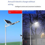 Solar Street Lamp Rural Household Outdoor Courtyard Lamp LED Waterproof Super Bright Integrated Human Body Induction High Pole Lamp Solar Street Lamp