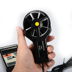 Impeller Anemometer Split Anemometer Portable High Precision Anemometer Versatile Side