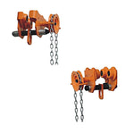 2T * 6m Hand Monorail Trolley Lifting Chain Hoist Chain Block Crane Lifting Sling