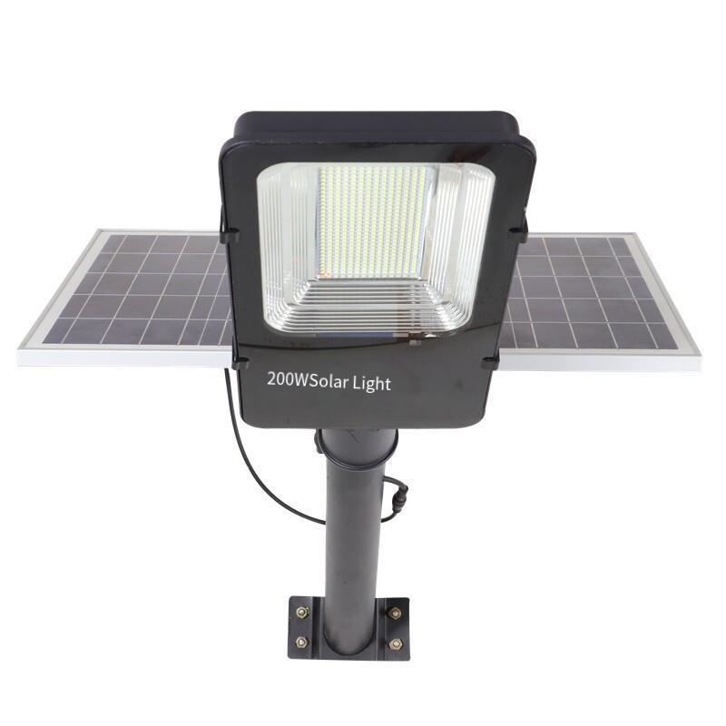 Solar Lamp Outdoor Street Lamp Household Courtyard Lamp Road Lighting Engineering Lamp 100w Projection Lamp New Rural Solar Street Lamp Large Plate