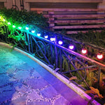 Colorful Solar Lamp String LED Color Lamp With Indoor And Outdoor Waterproof Courtyard Sub Balcony Atmosphere Lamp