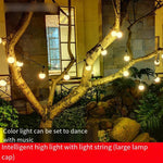 Colorful Solar Lamp String LED Color Lamp With Indoor And Outdoor Waterproof Courtyard Sub Balcony Atmosphere Lamp