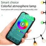 Colorful Solar Lamp String LED Color Lamp With Indoor And Outdoor Waterproof Courtyard Sub Balcony Atmosphere Lamp