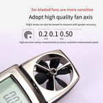 Multi Function Anemometer Temperature Humidity Wind Temperature Tester Impeller Anemometer [Measuring Wind Speed / Air Temperature]