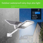 Solar Street Lamp Outdoor Household Courtyard Lamp New Rural Municipal Engineering Bright Waterproof LED Projection Lamp Outdoor Enclosure Column Lamp