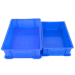 6 Pieces Thickened Plastic Logistics Turnover Box Parts Box Classification Basket Toolbox Storage Box Storage Box No.5 White 340 * 270 * 130mm